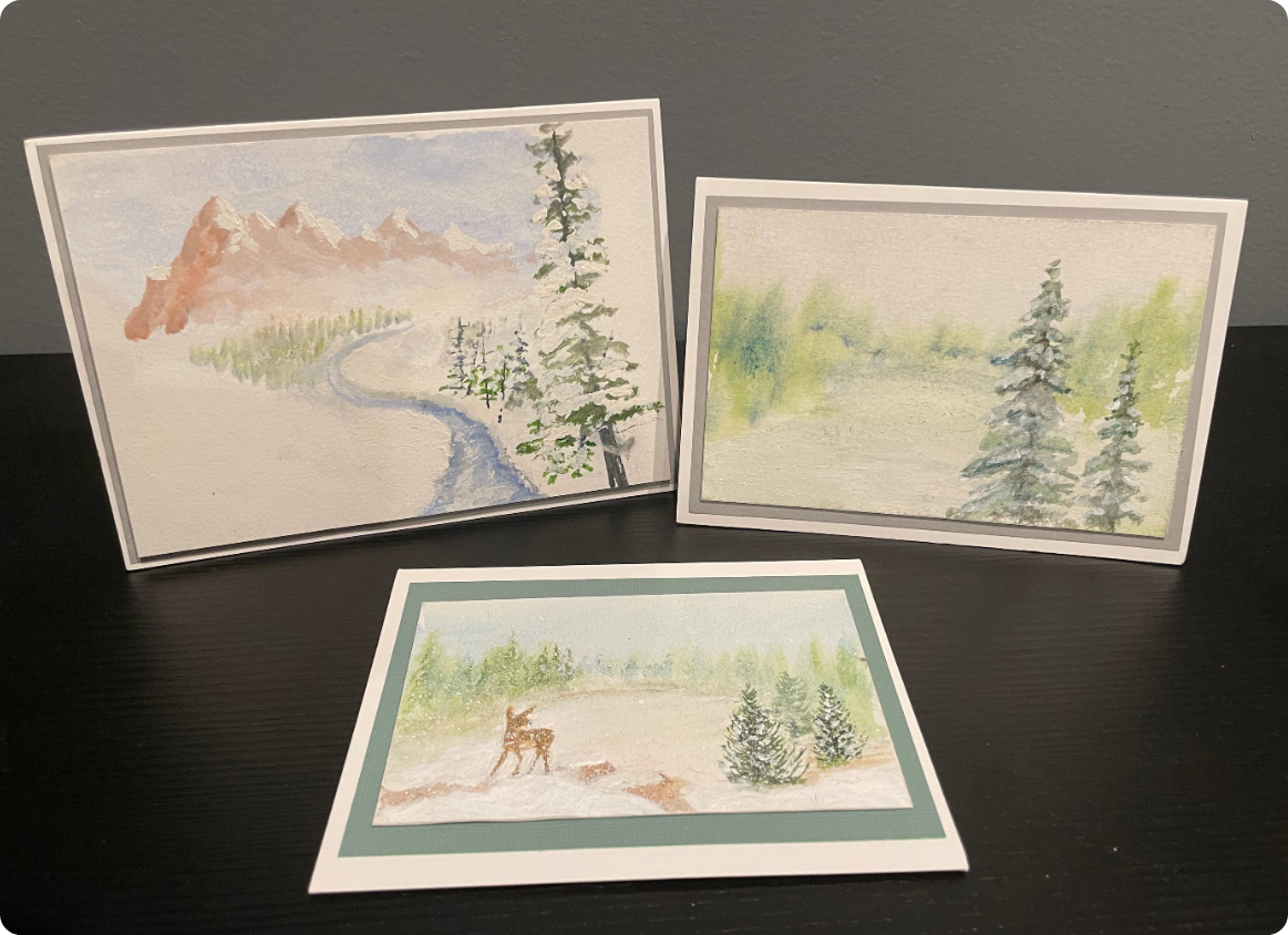 Evergreen Christmas Cards